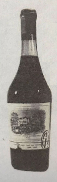 宝嘉龙酒庄大瓶装珍酿。1974年在佳士得日内瓦以1,500瑞郎成交