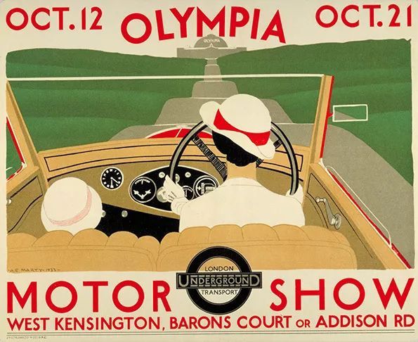 ▲Olympia Motor Show，1933Andre Edouard Marty