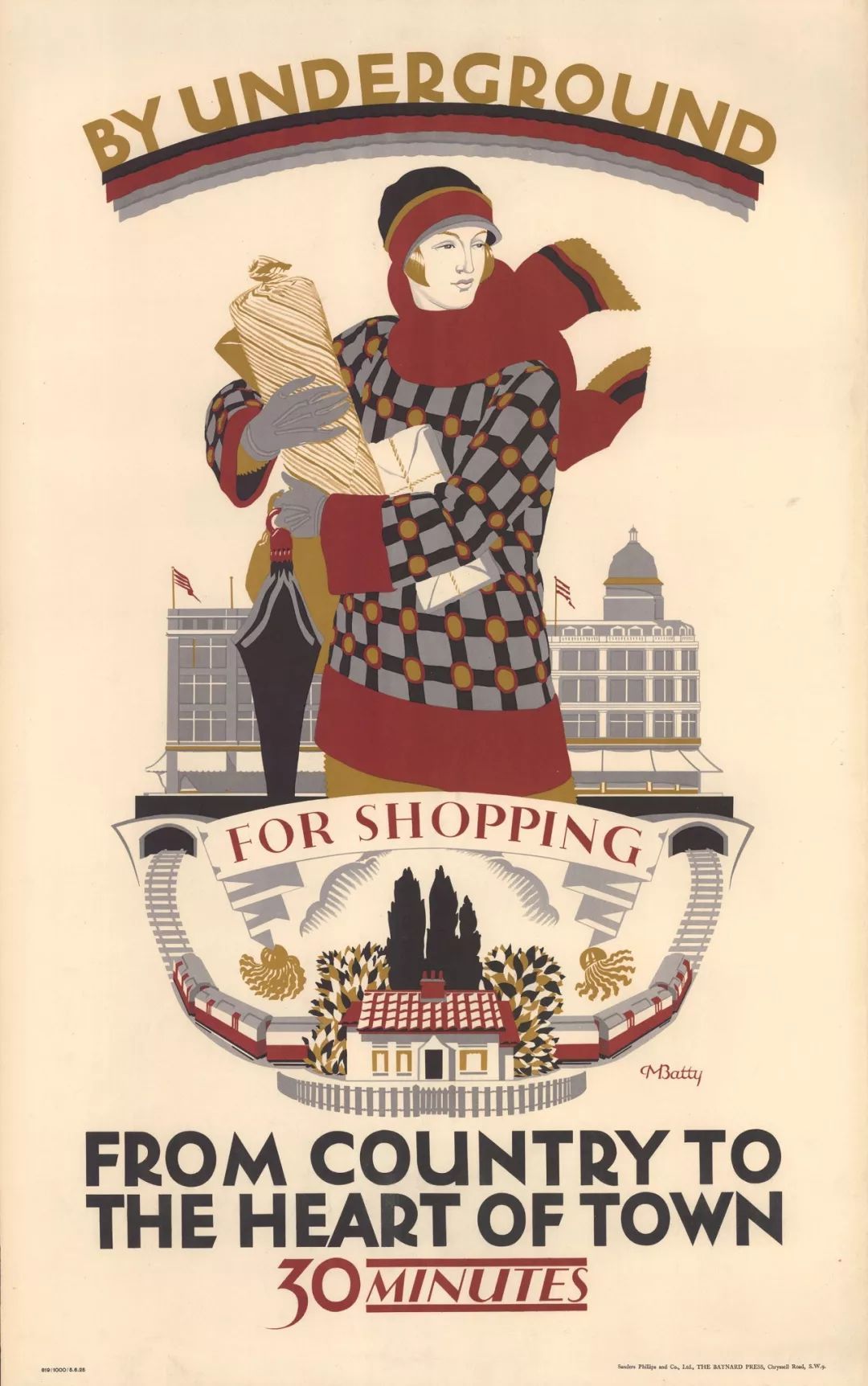 ▲Dora Batty，1925