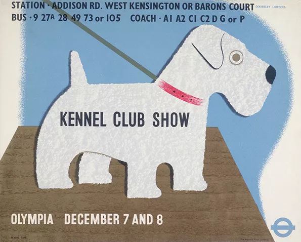 ▲Kennel Club Show，1938Tom Eckersley and Eric Lombers