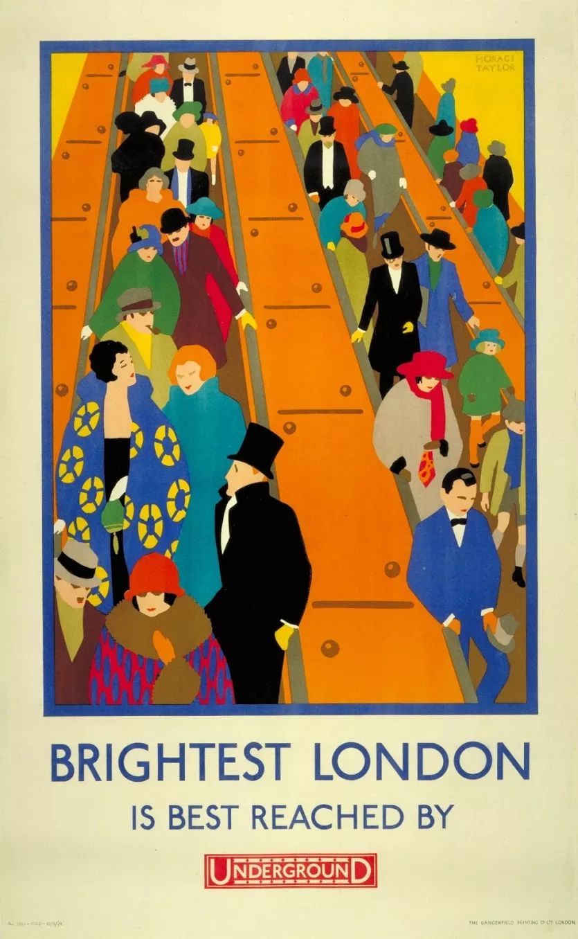▲Brightest London is best reached，1924Horace Taylor