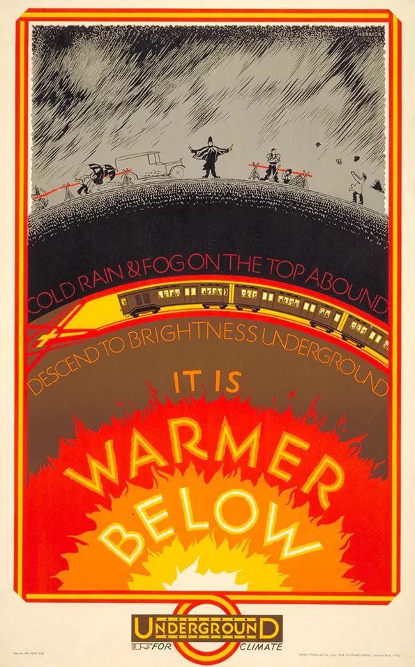 ▲It is Warmer Below，1927Frederick Charles Herrick