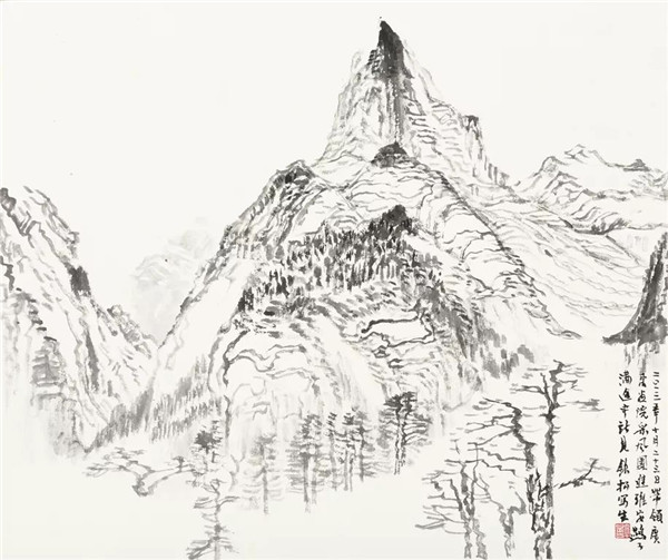 【即将开展】“吞吐大荒”许钦松山水画展收官展