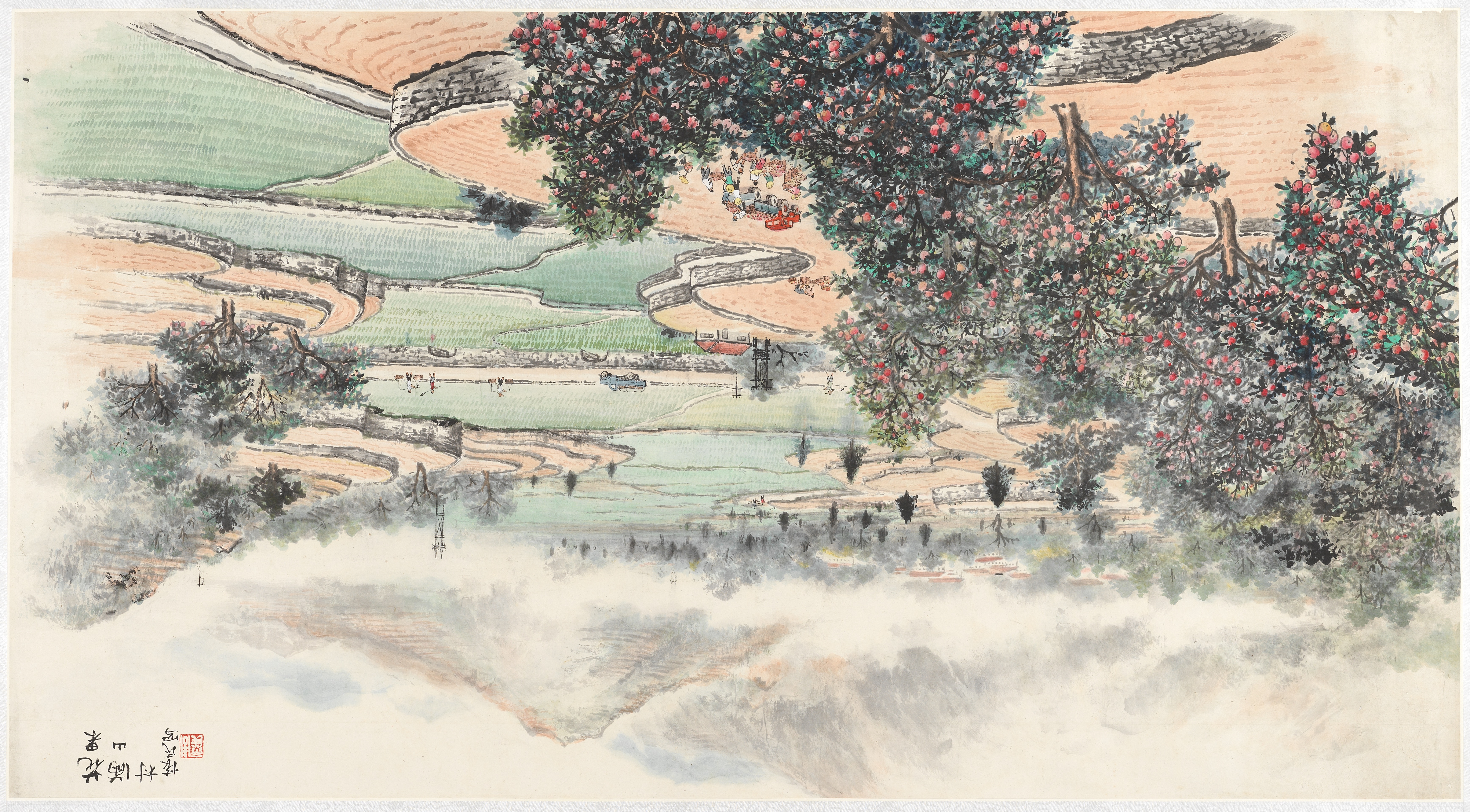 艺术长存 湖山生色-周怀民、周国良父子作品展
