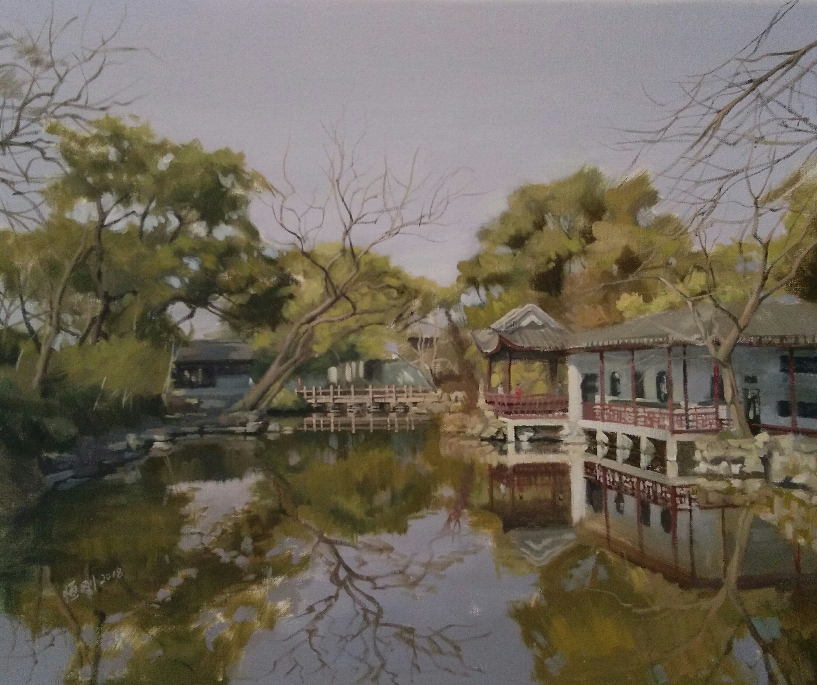 永恒的凝视--2018田恒刚油画作品展