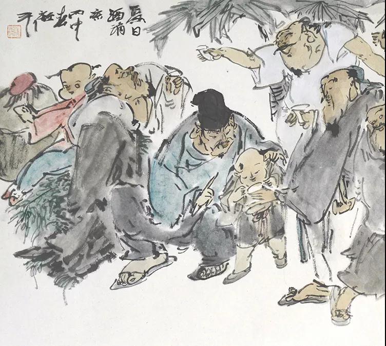 《夏日酒消凉》