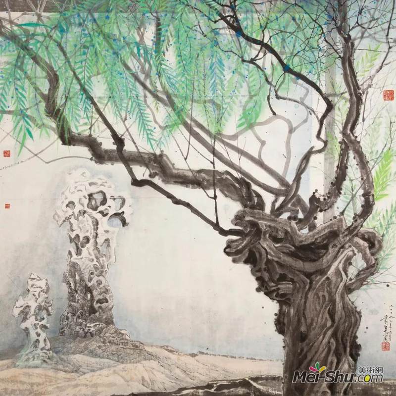 《紫藤》袁运甫2009