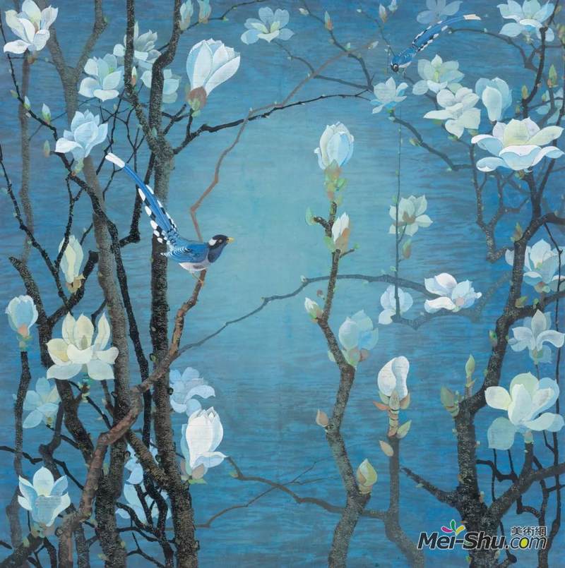 《玉兰花开》袁运甫1981