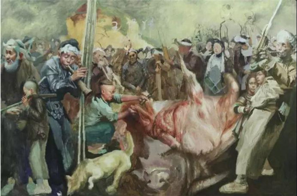 芭莎记忆 | 布面油画 | 300cmX200cm | 2018