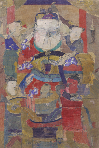《如意吉祥》作者：顾黎明 规格：197×129cm