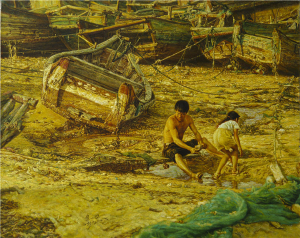 从雅鲁藏布江到黄浦江 从苏州河到恒河——应小杰油画与摄影展