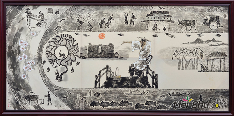 纤夫的足迹——白德松2018作品展