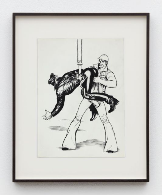 艺术家:  tom of finland untitled(系列:无系列作品), 1984 绘画