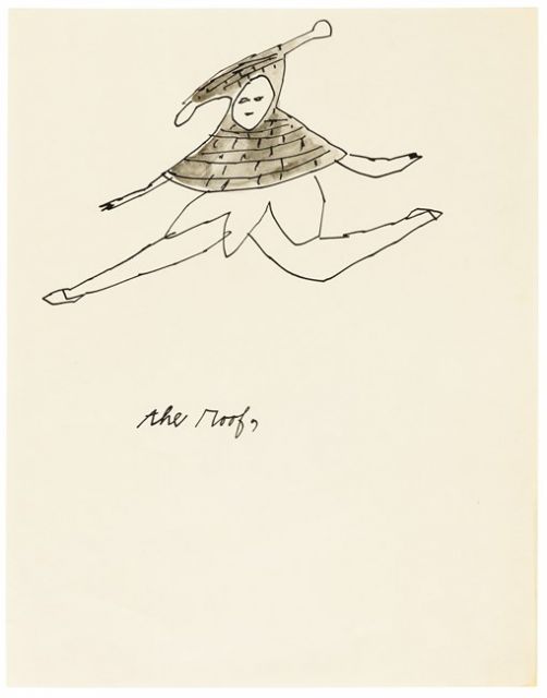 Andy Warhol - From “THE HOUSE THAT went to TOWN”