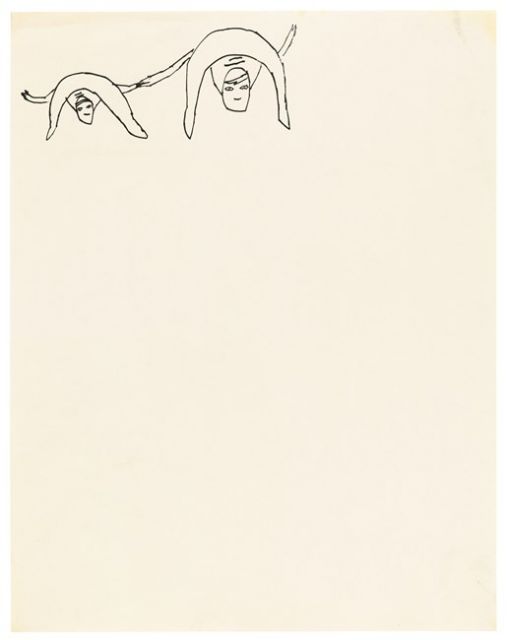 Andy Warhol - From “THE HOUSE THAT went to TOWN”