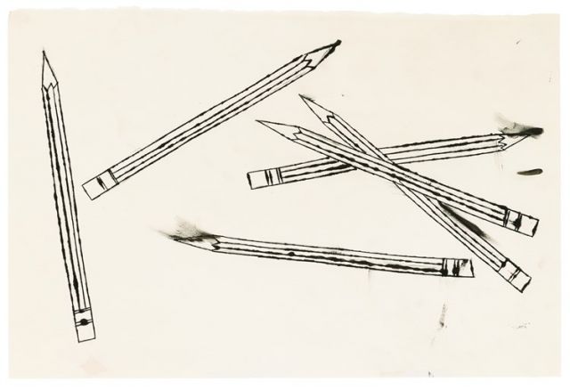 Andy Warhol - From “THE HOUSE THAT went to TOWN”