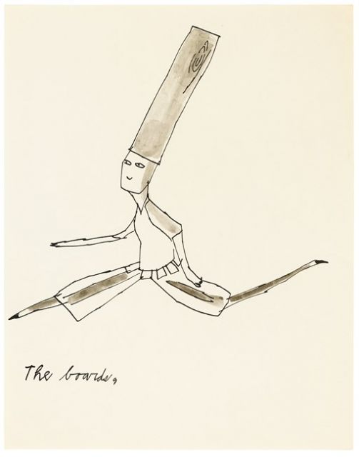 Andy Warhol - From “THE HOUSE THAT went to TOWN”