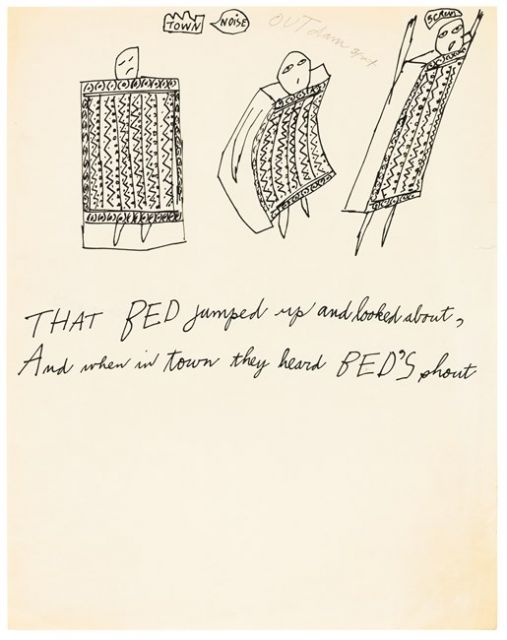 Andy Warhol - From “THE HOUSE THAT went to TOWN”