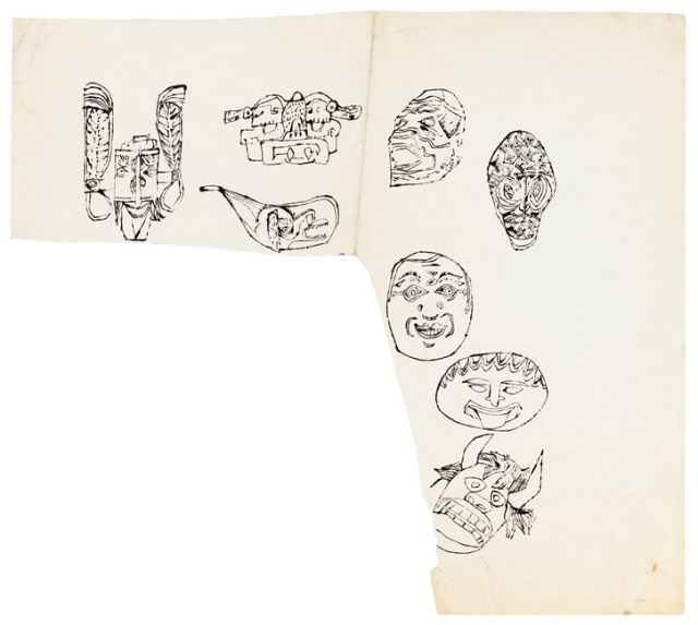 Andy Warhol - From “THE HOUSE THAT went to TOWN”