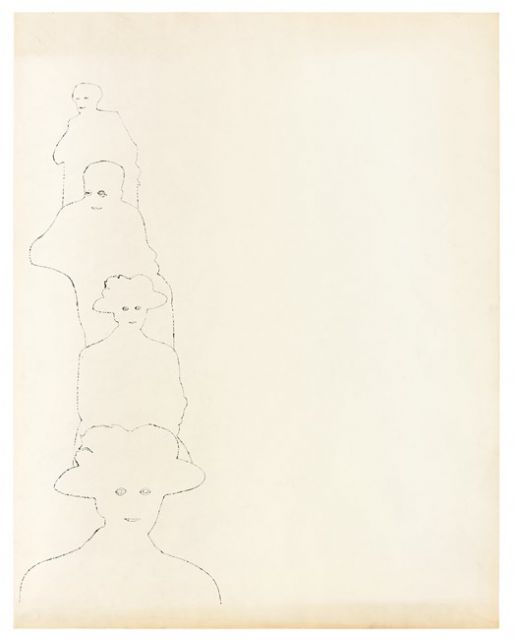 Andy Warhol - From “THE HOUSE THAT went to TOWN”