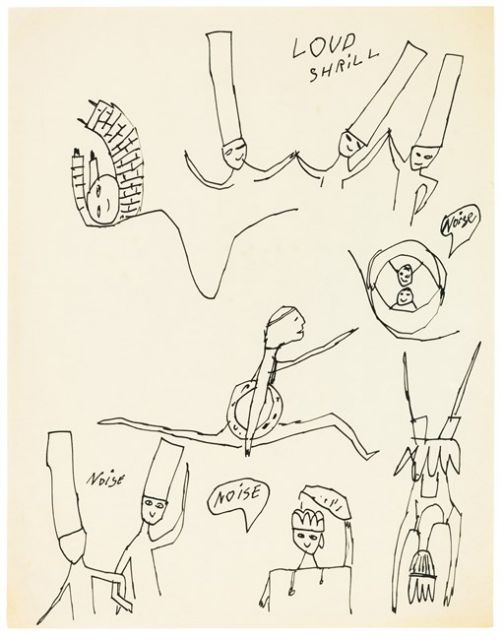 Andy Warhol - From “THE HOUSE THAT went to TOWN”