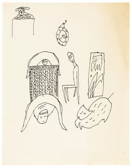 Andy Warhol - From “THE HOUSE THAT went to TOWN”