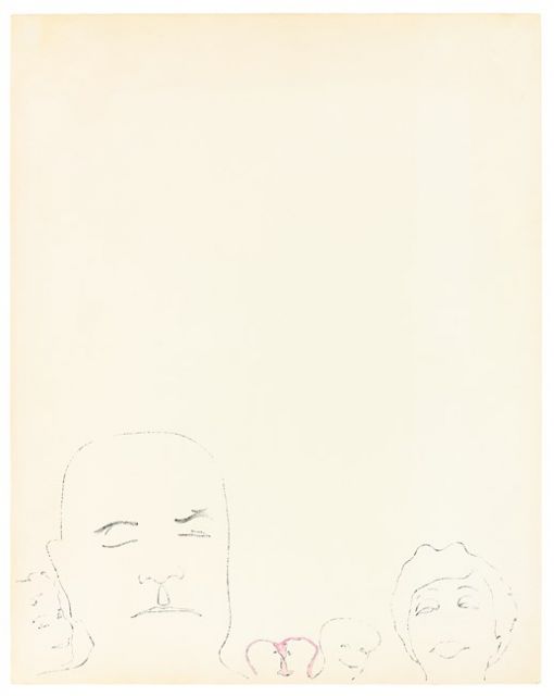 Andy Warhol - From “THE HOUSE THAT went to TOWN”