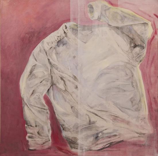 表情系列.1 80 x 80cm 油画 2018