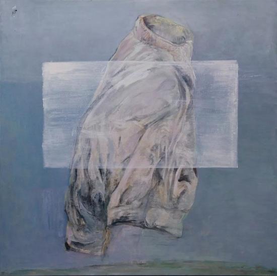 表情系列.2 80 x 80cm 油画 2018
