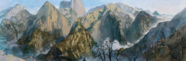 华山十年——田学森油画展