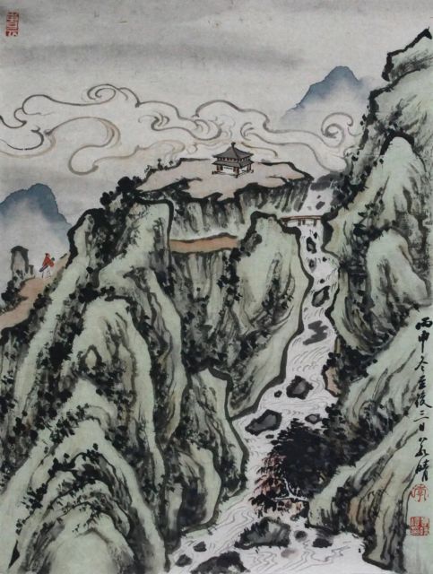 咏而归——李若晴山水画作品展