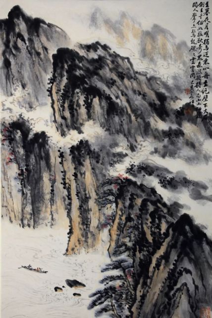 咏而归——李若晴山水画作品展