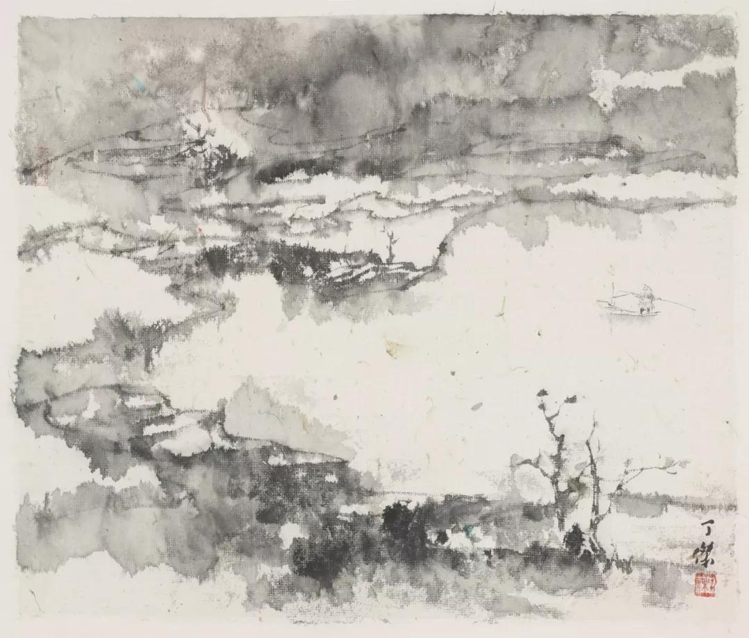 梯田系列之六 47cm×56cm