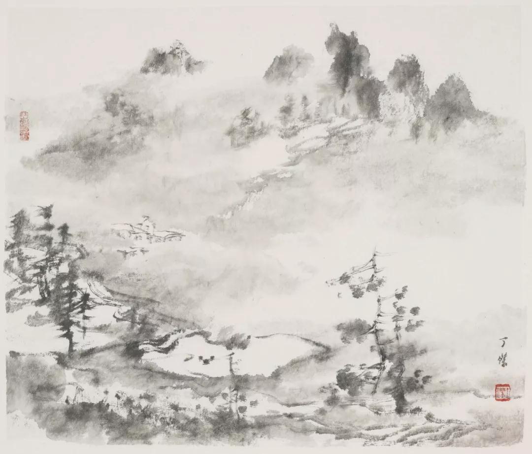 梯田系列之五 47cm×56cm