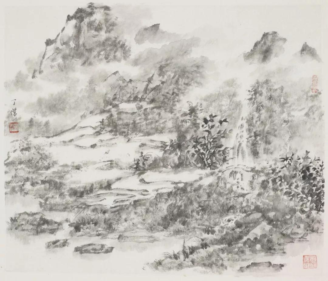 梯田系列之四 47cm×56cm