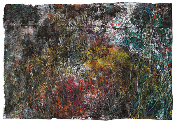 画皮系列 57×78cm 丙烯 2019