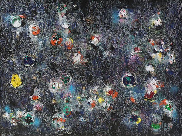 母语系列 200×150cm 布面丙烯 2018