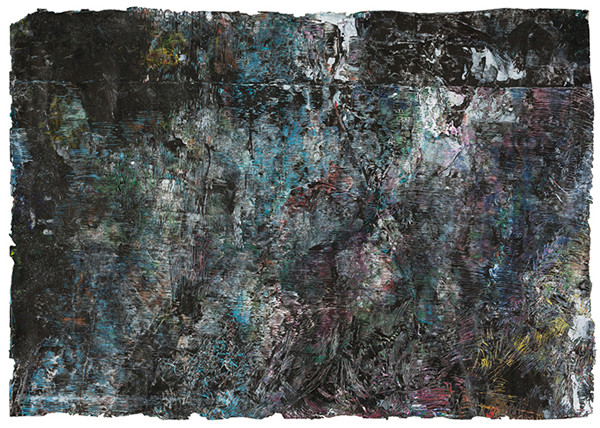 画皮系列 57×78cm 丙烯 2019