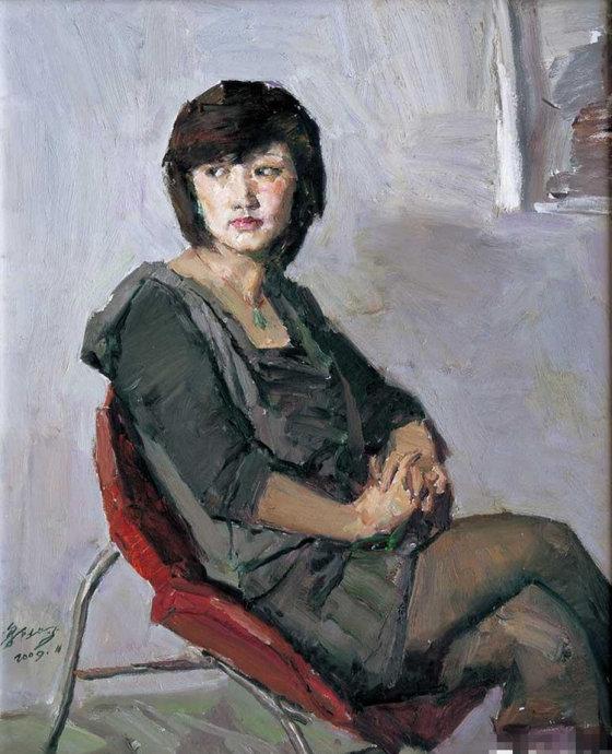 西安美院副院长郭北平油画作品欣赏