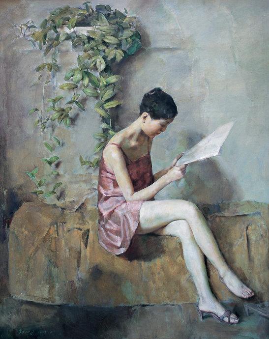 西安美院副院长郭北平油画作品欣赏