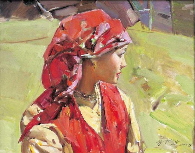 西安美院副院长郭北平油画作品欣赏