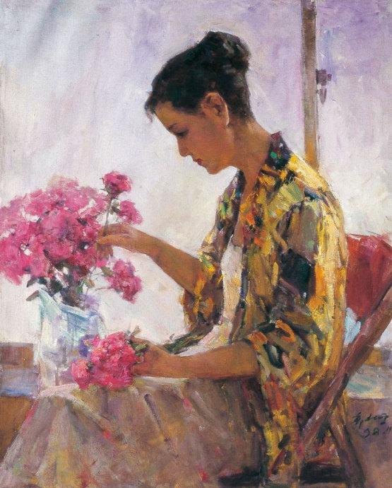西安美院副院长郭北平油画作品欣赏