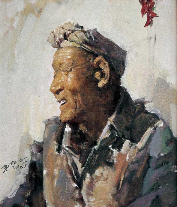 西安美院副院长郭北平油画作品欣赏