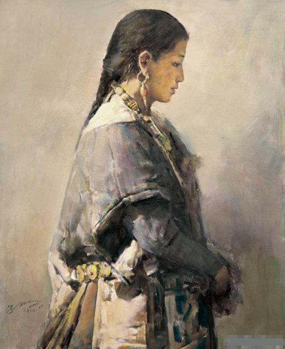 西安美院副院长郭北平油画作品欣赏