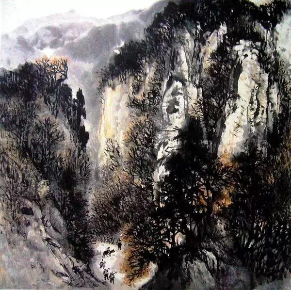 石鲁：没有感情，画的再精，也只不过是完成照相机的任务
