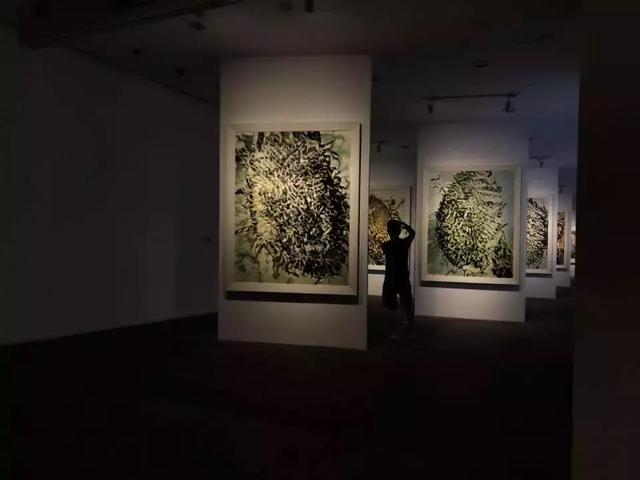 “葵颂——许江近作展”在上海民生现代美术馆开幕
