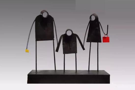 “丝路之光”甘肃首届雕塑作品邀请展开幕
