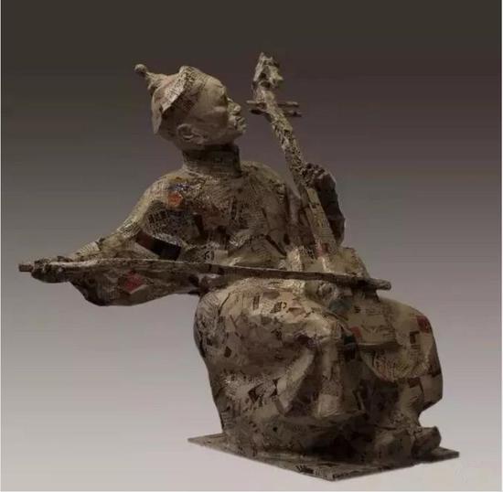 “丝路之光”甘肃首届雕塑作品邀请展开幕