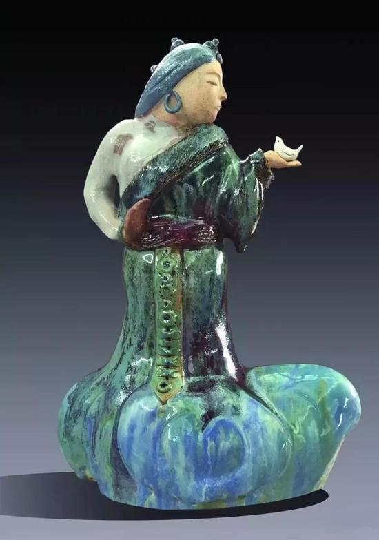 “丝路之光”甘肃首届雕塑作品邀请展开幕