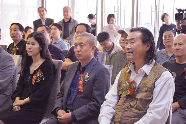 “风起长安”陕西终南水墨画研究院晋京展在北京九千堂美术馆举行